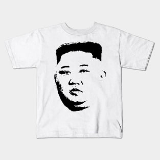 Kim Jong-un Pop Art Portrait Kids T-Shirt